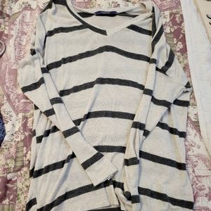 Oversized Striped Long Sleeve